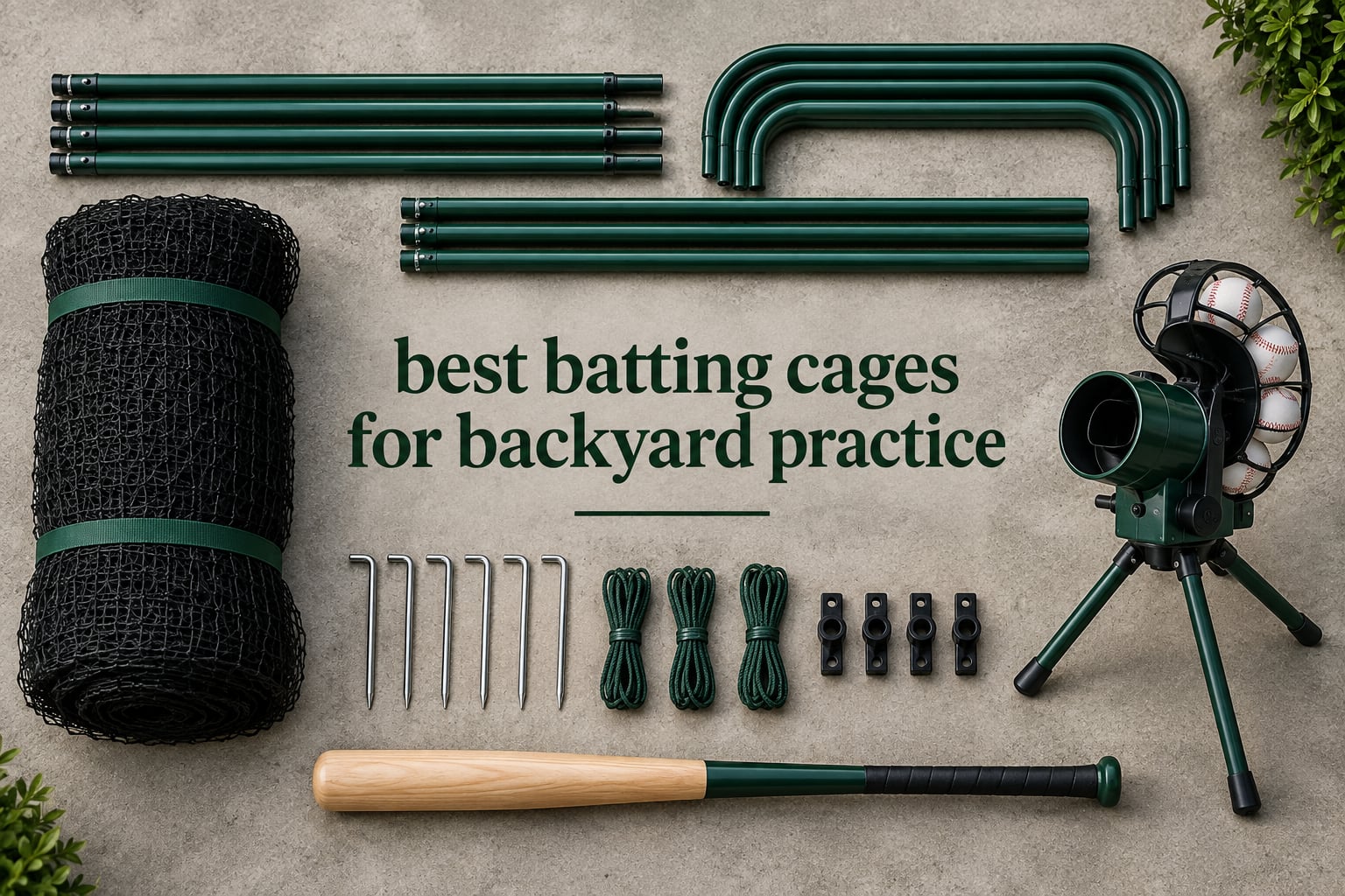 best batting cages for backyard practice