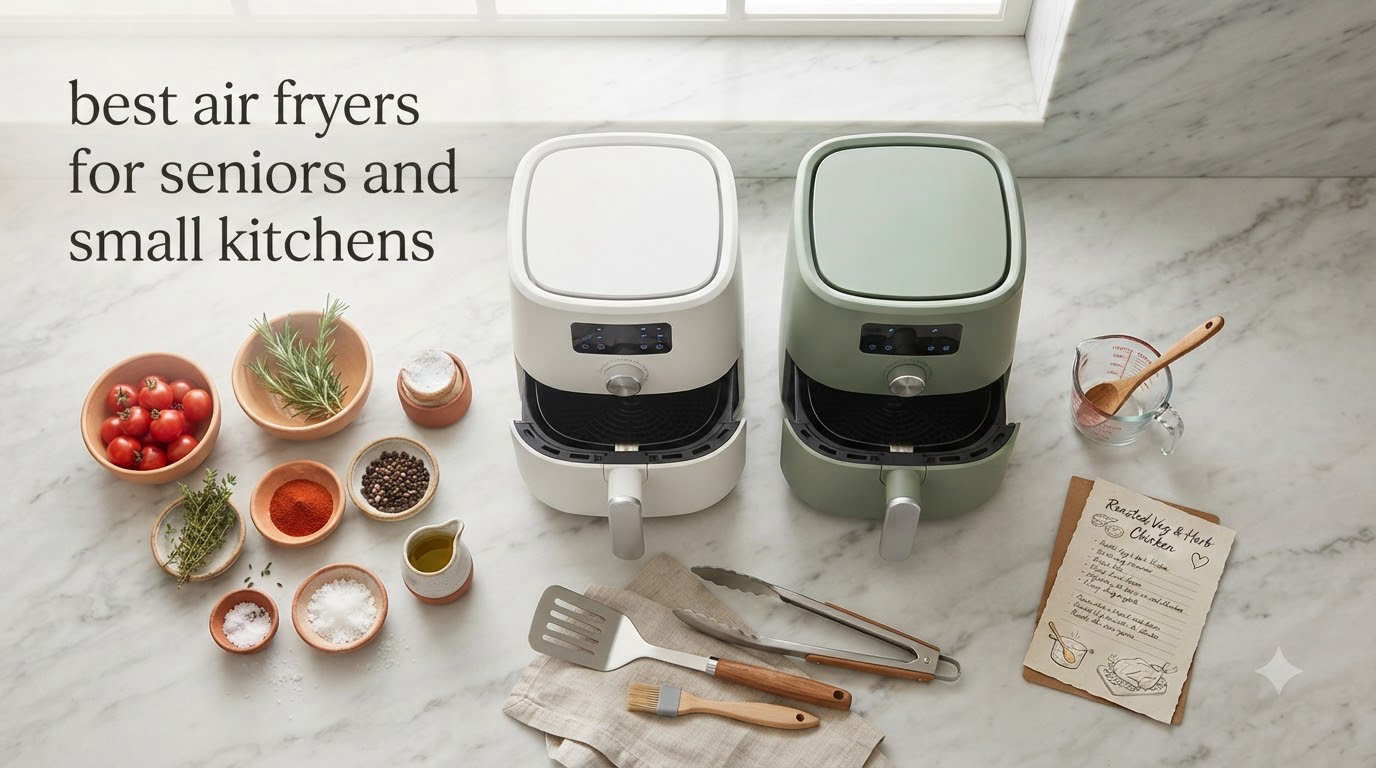 best air fryers for seniors and small kitchens
