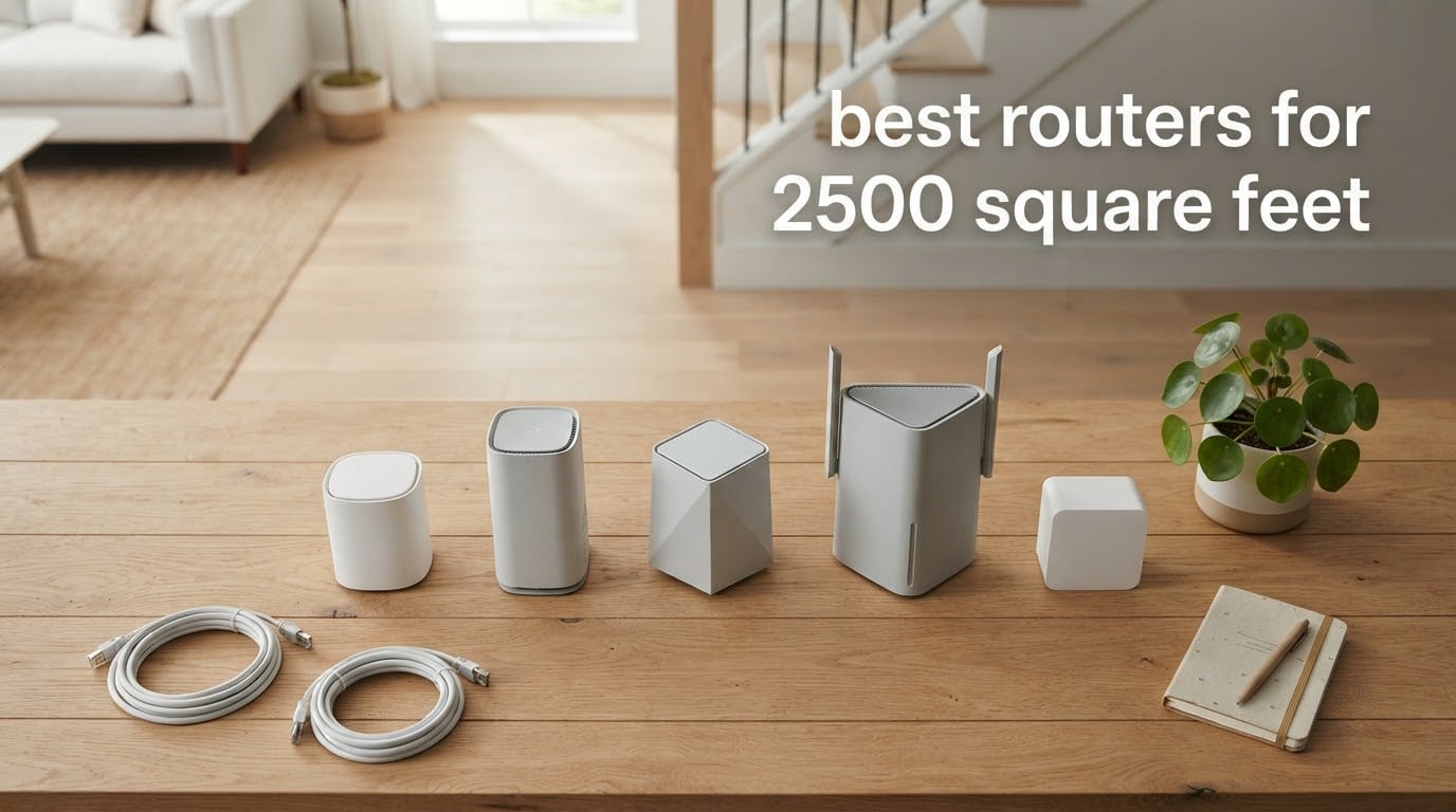 best routers for 2500 square feet
