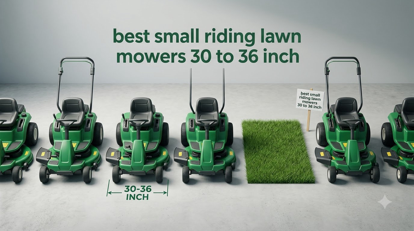 best small riding lawn mowers 30 to 36 inch
