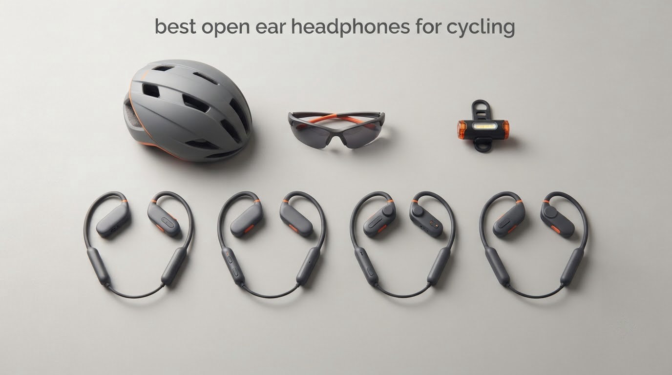 best open ear headphones for cycling