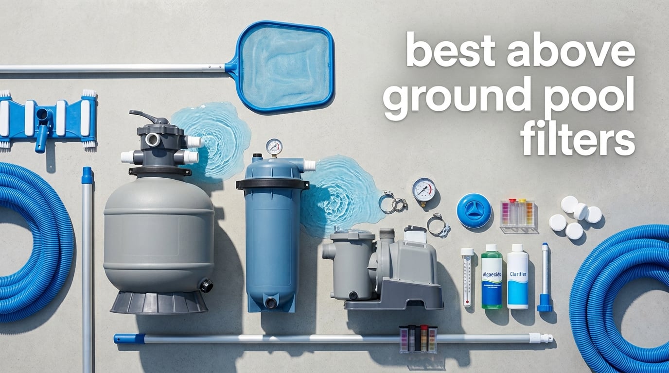 best above ground pool filters