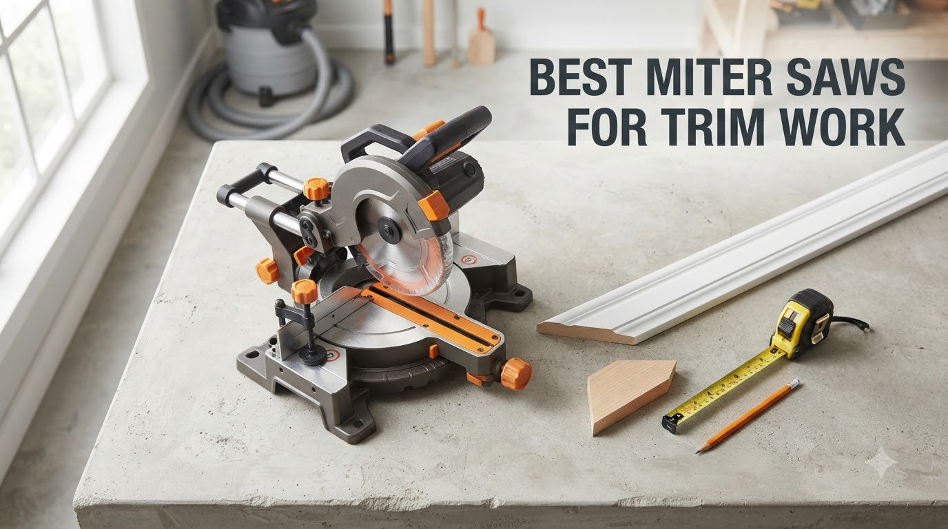 best miter saws for trim work