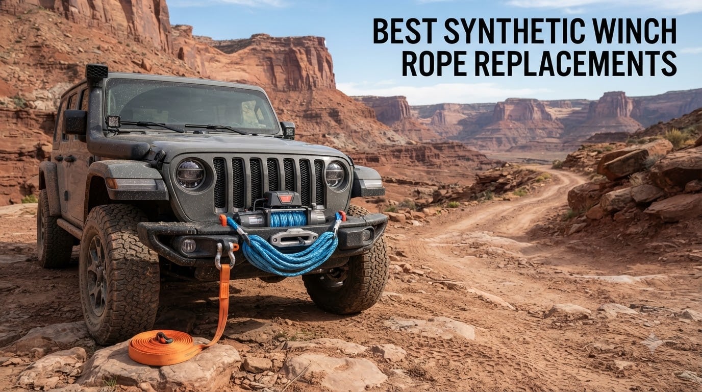 best synthetic winch rope replacements