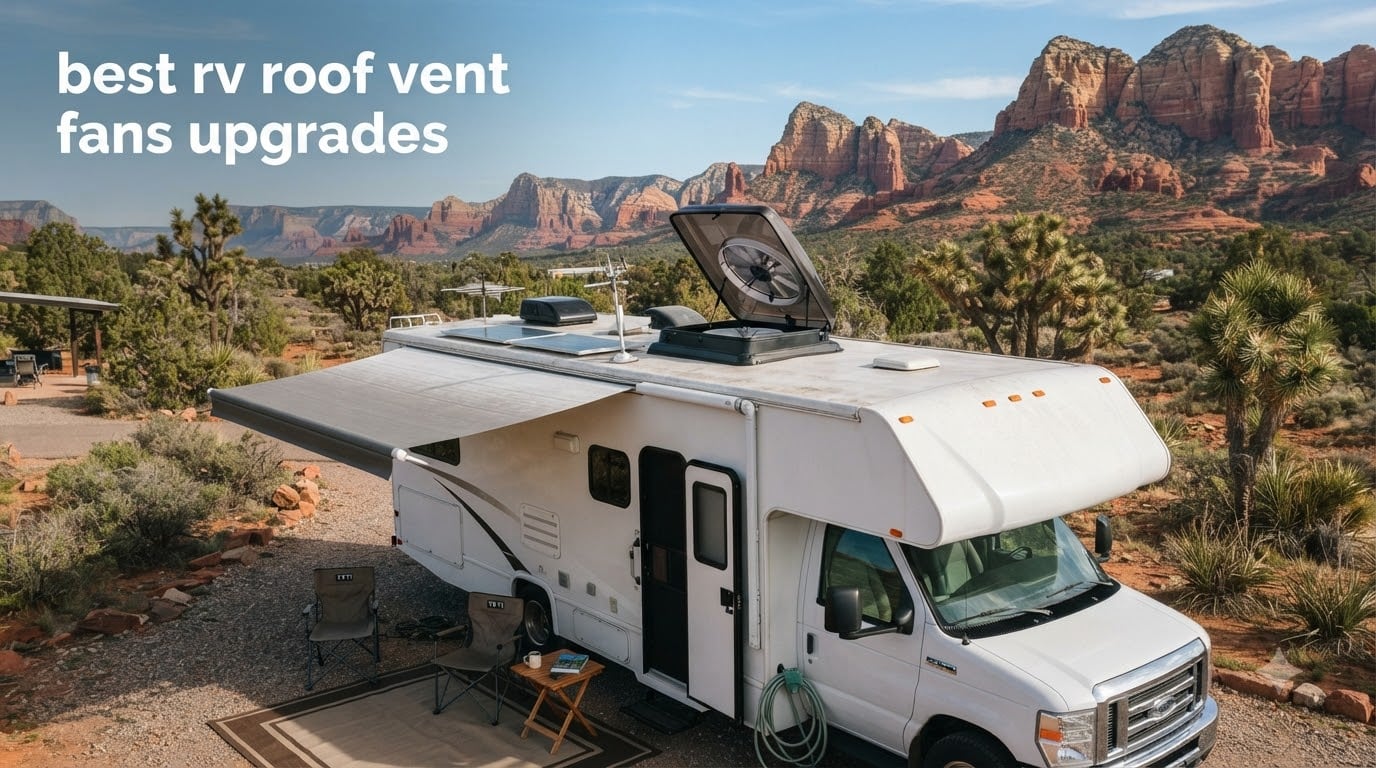 best rv roof vent fans upgrades