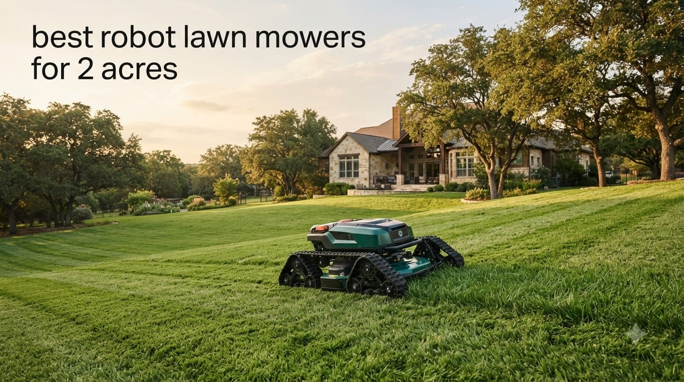 best robot lawn mowers for 2 acres