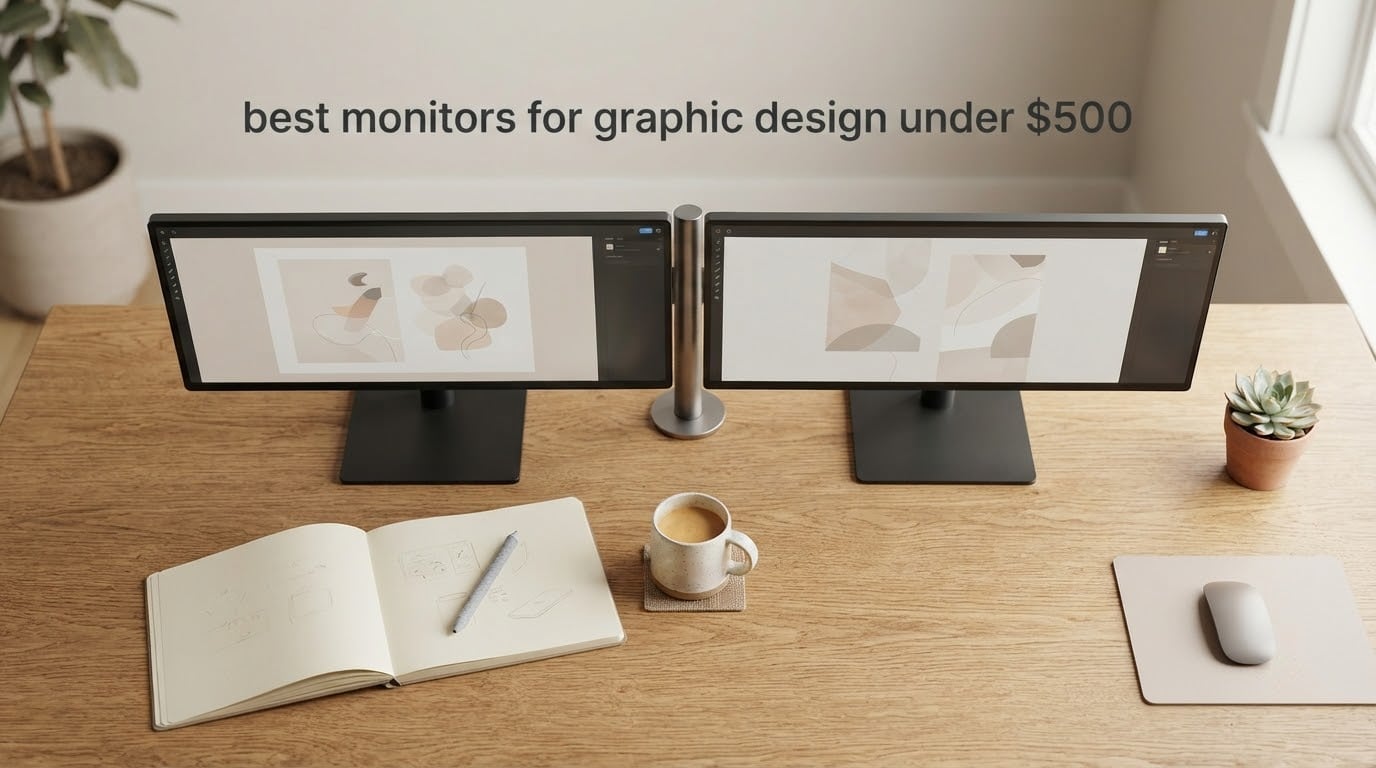 best monitors for graphic design under $500