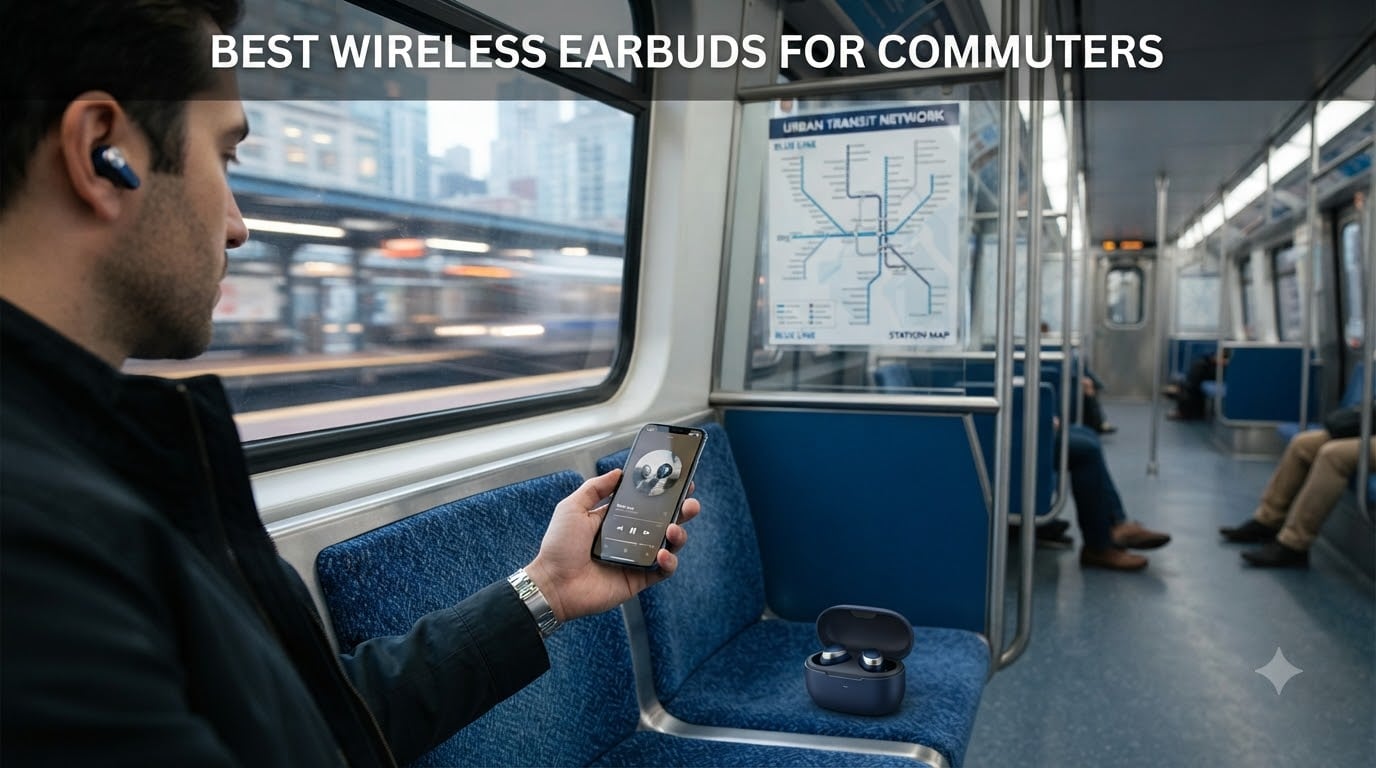 best wireless earbuds for commuters