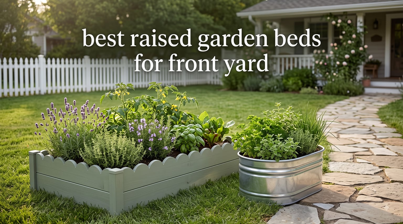 best raised garden beds for front yard
