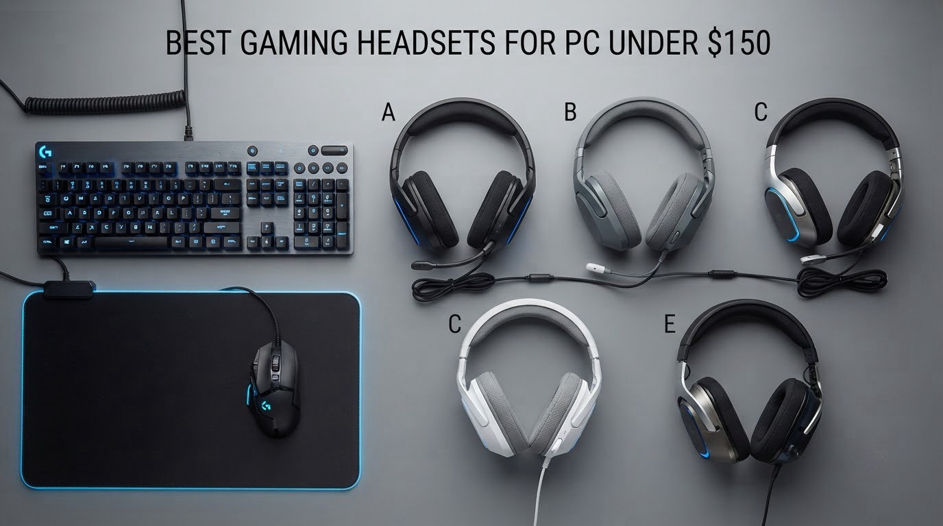 best gaming headsets for pc under $150
