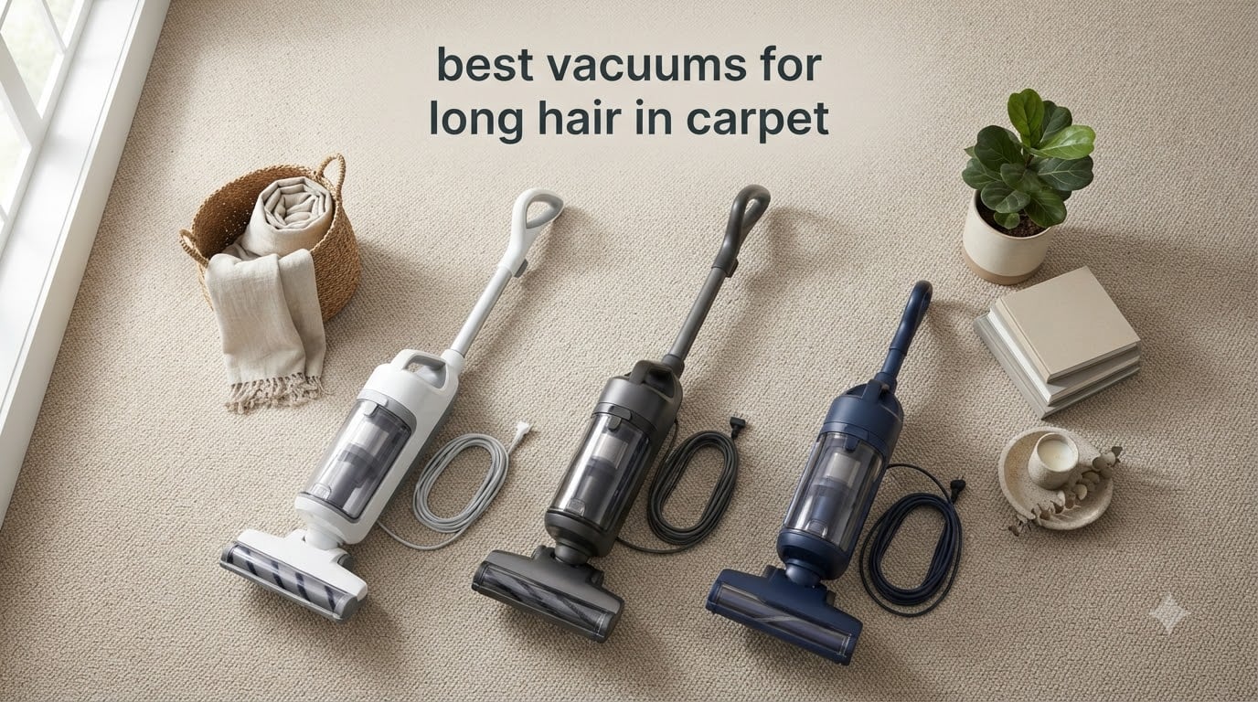 best vacuums for long hair in carpet