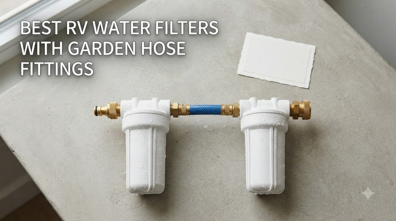 best rv water filters with garden hose fittings
