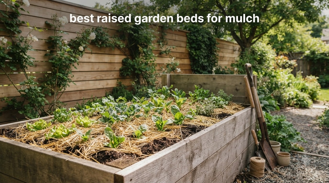 best raised garden beds for mulch