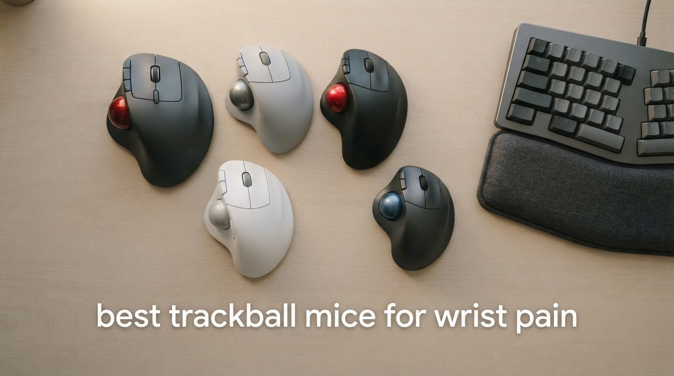 best trackball mice for wrist pain