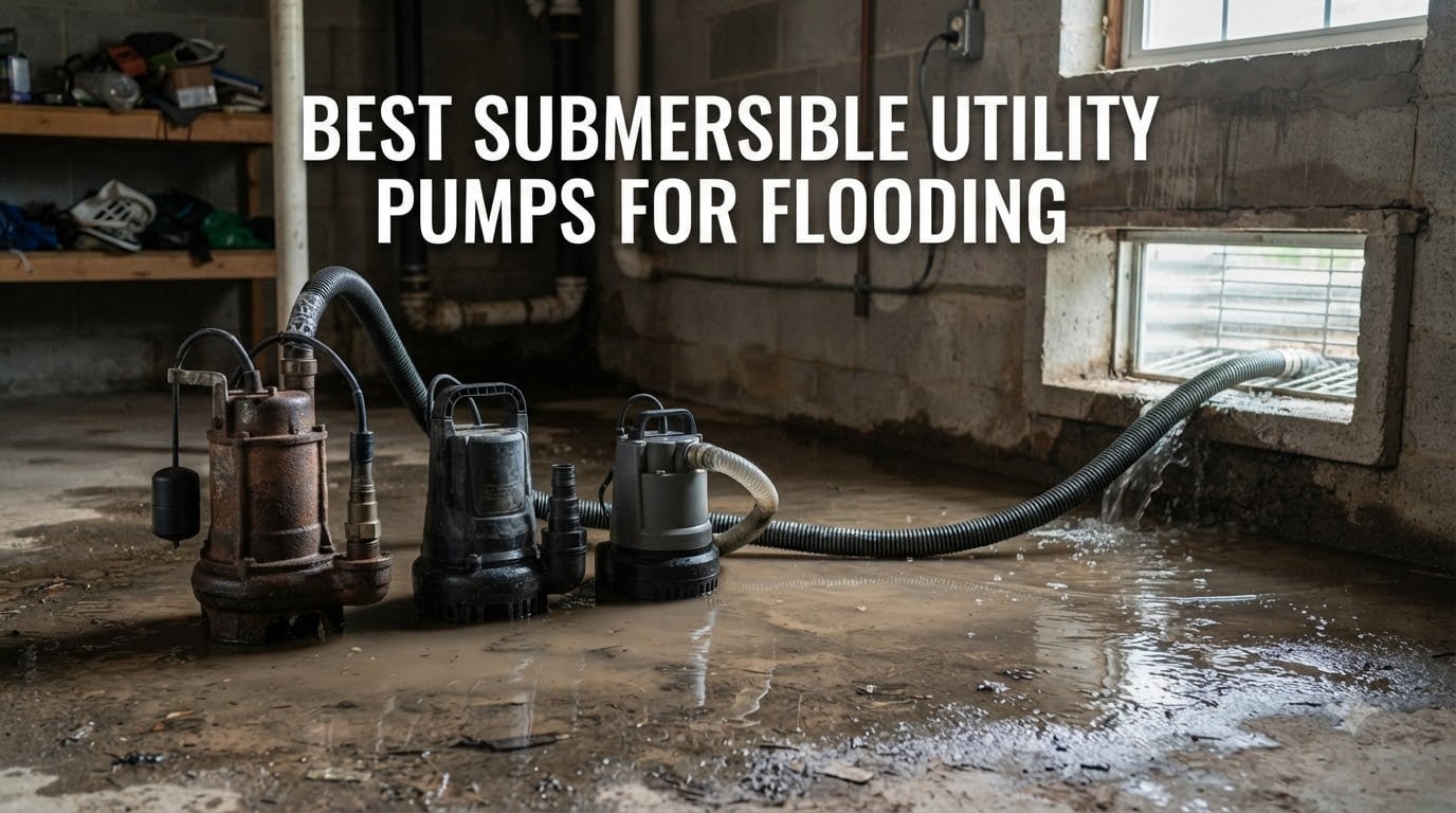 best submersible utility pumps for flooding