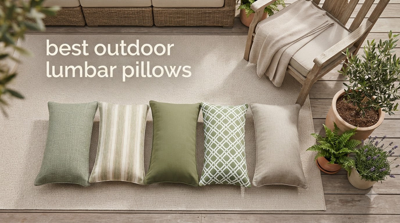best outdoor lumbar pillows