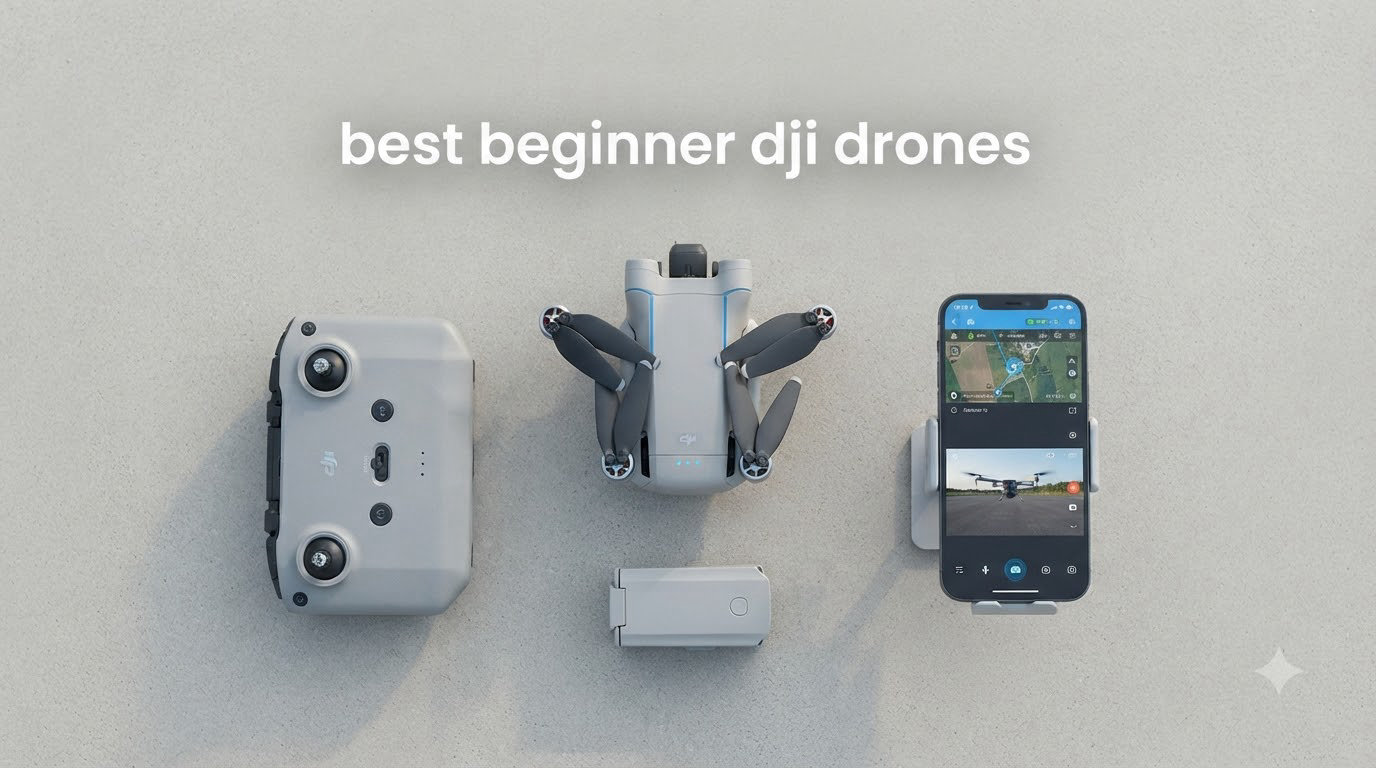 best beginner dji drones
