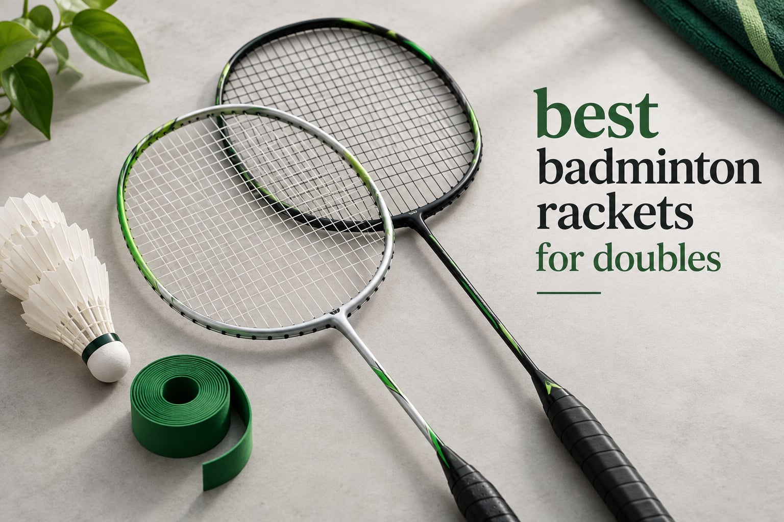 best badminton rackets for doubles