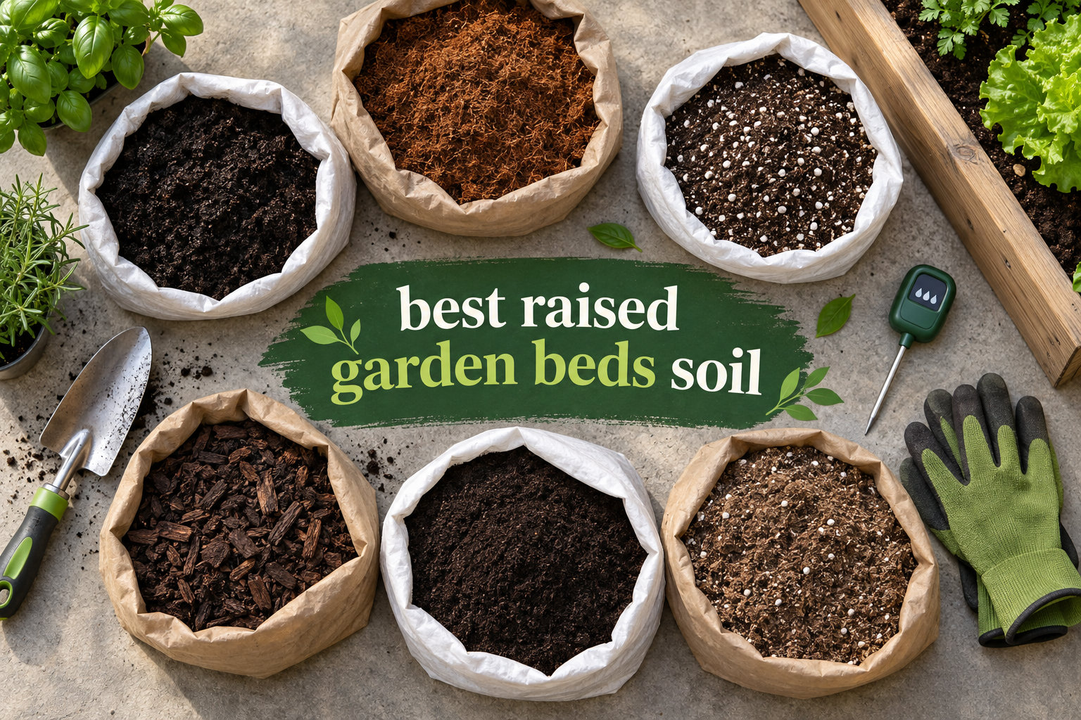 best raised garden beds soil