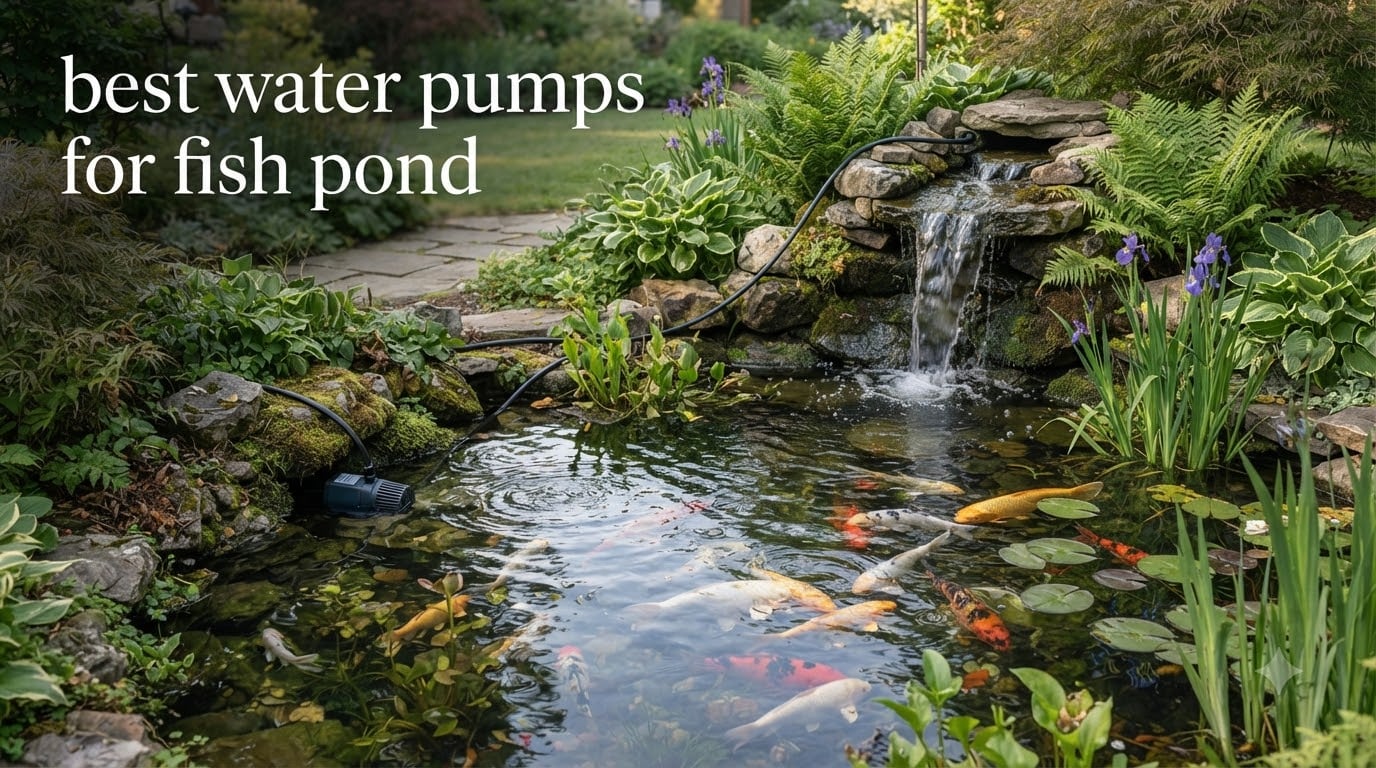 best water pumps for fish pond