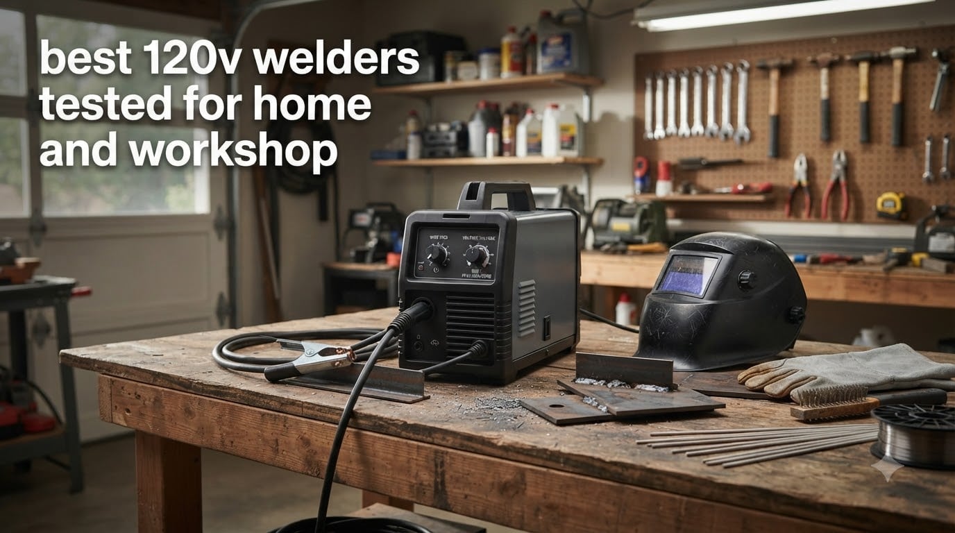 best 120v welders tested for home and workshop