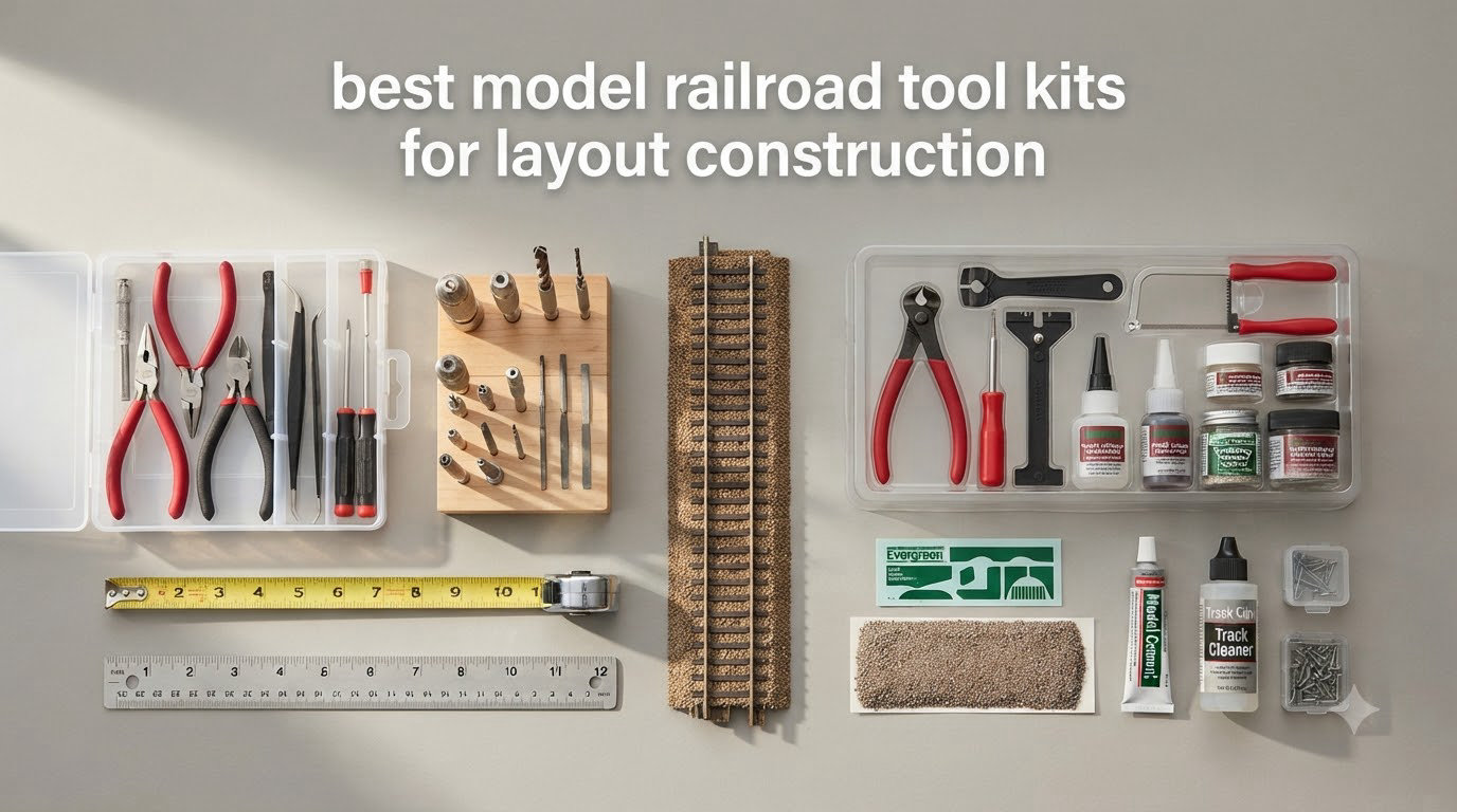 best model railroad tool kits for layout construction