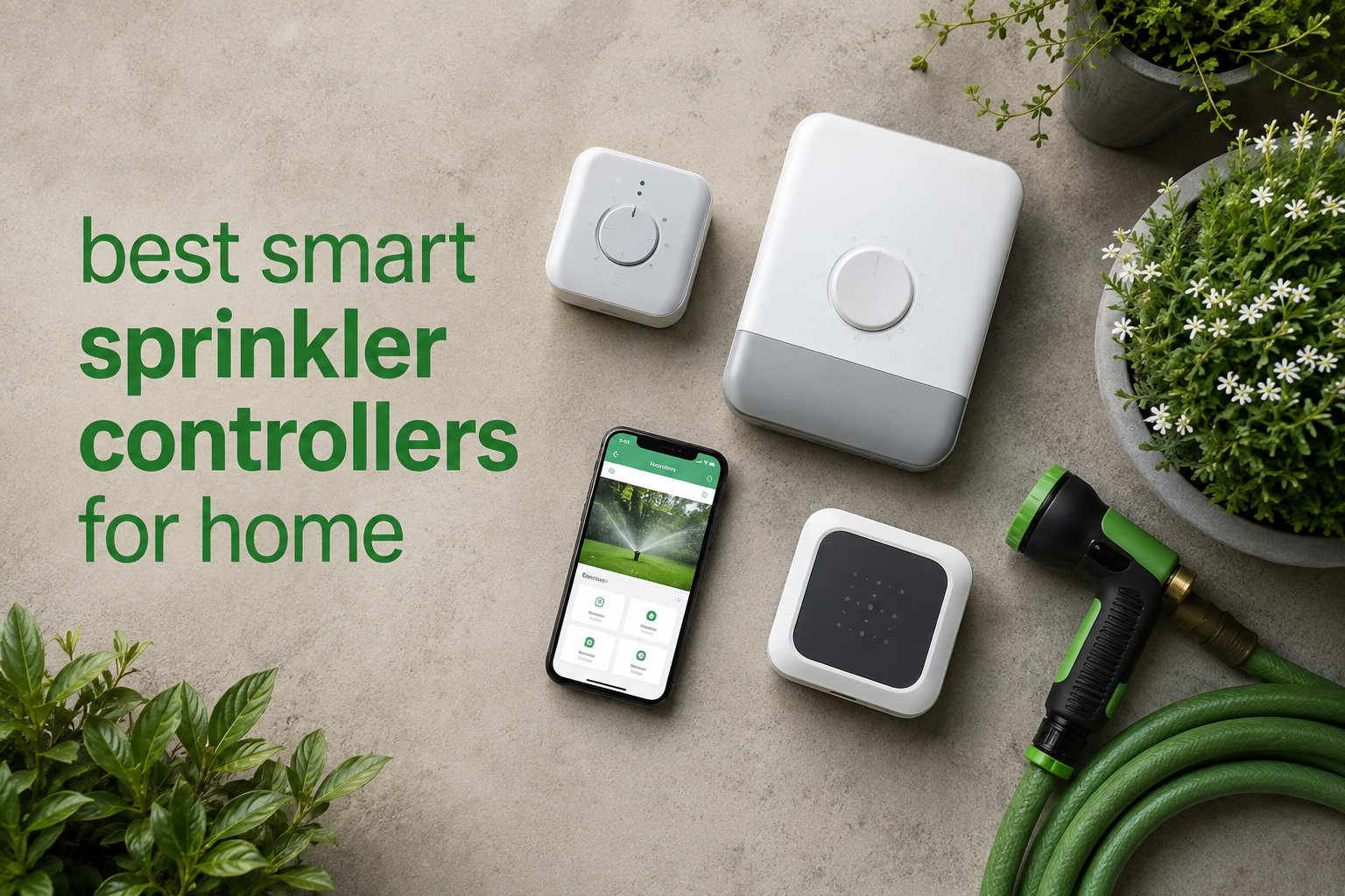 best smart sprinkler controllers for home