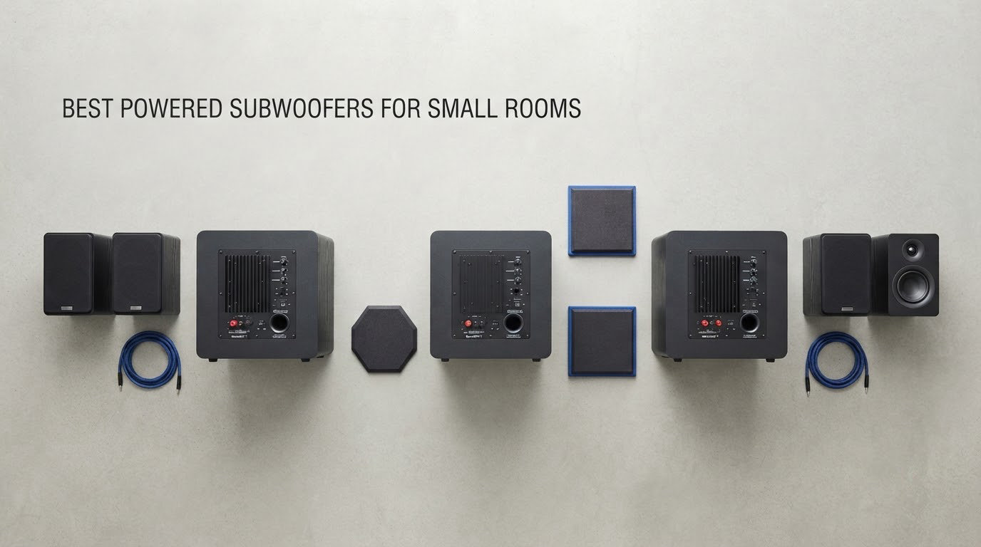 best powered subwoofers for small rooms
