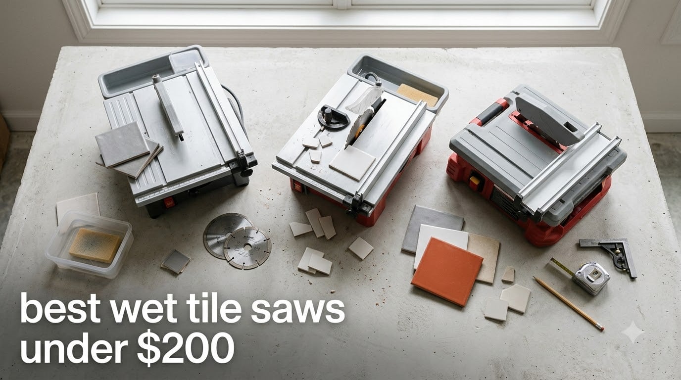 best wet tile saws under $200