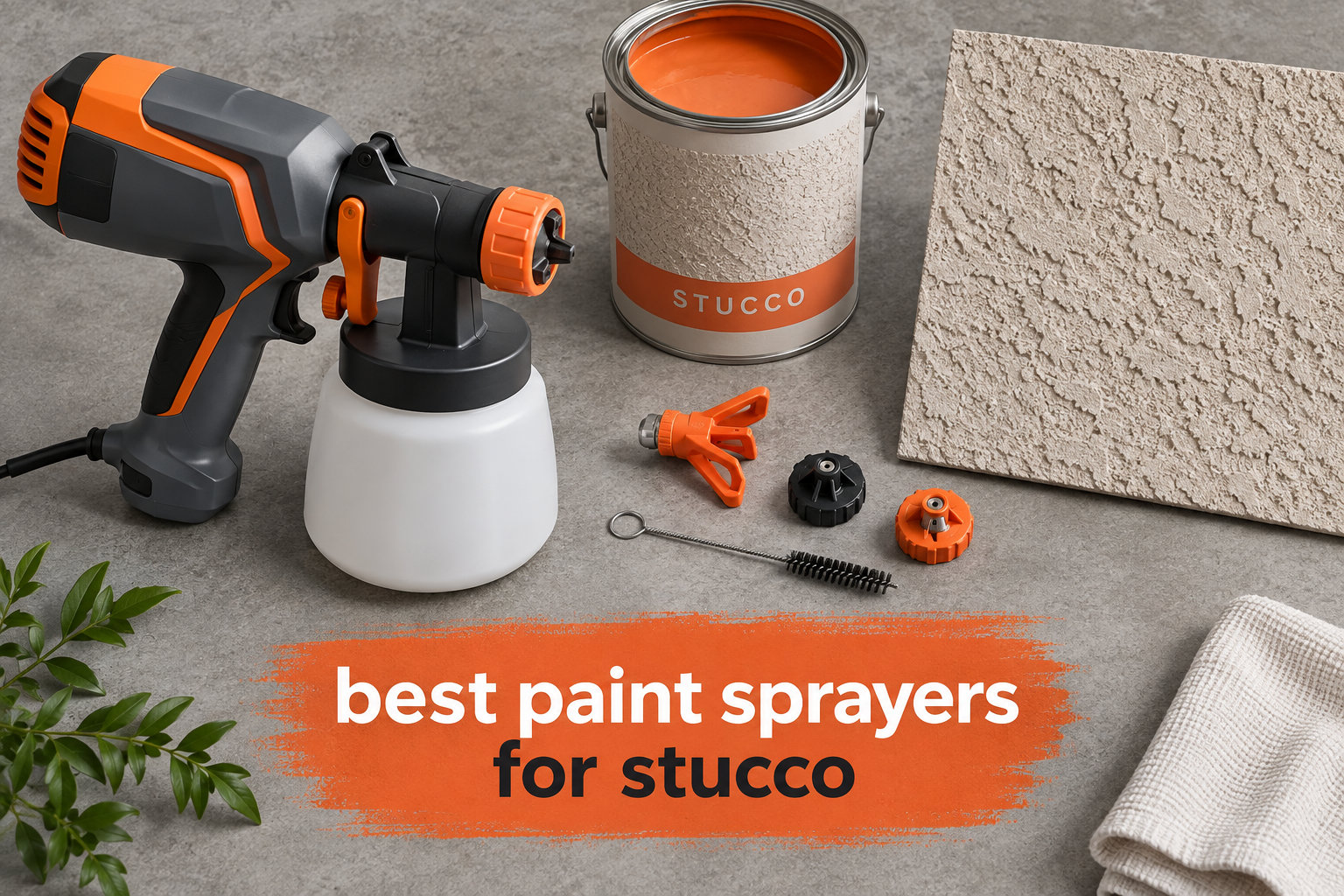 best paint sprayers for stucco
