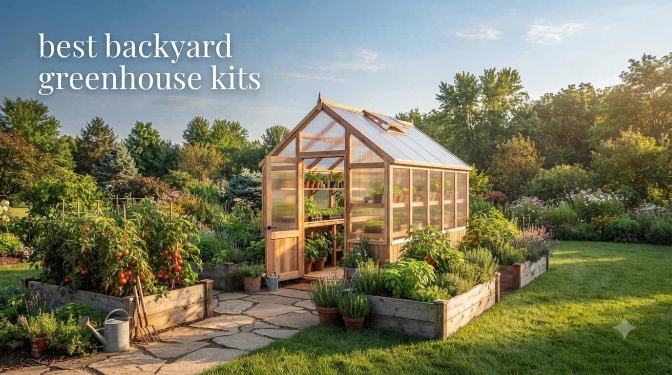 best backyard greenhouse kits