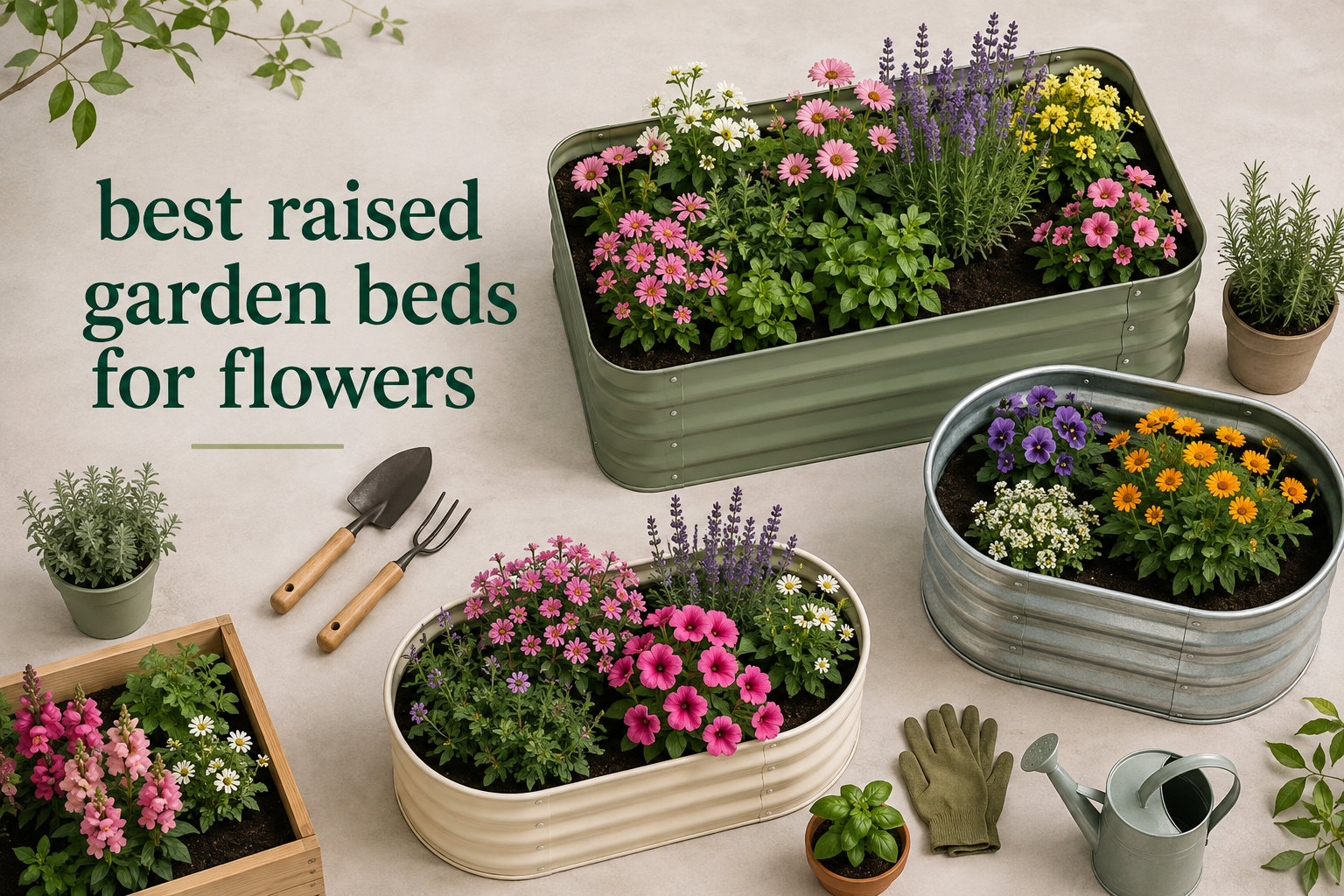 best raised garden beds for flowers