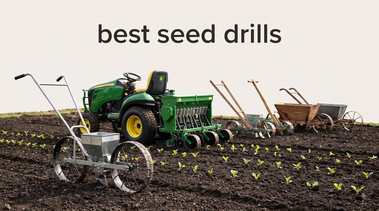 best seed drills