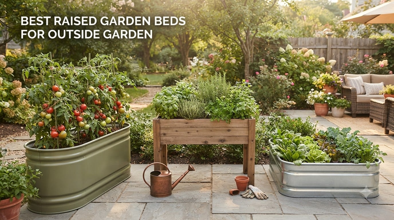 best raised garden beds for outside garden