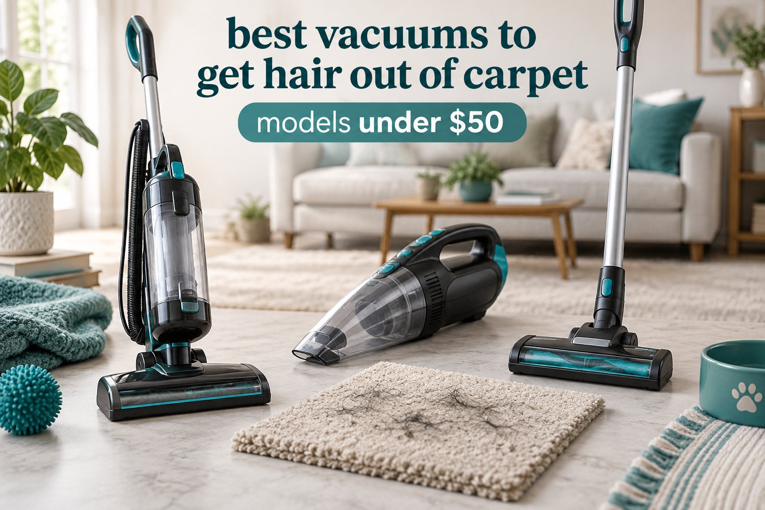 best vacuums to get hair out of carpet models under $50