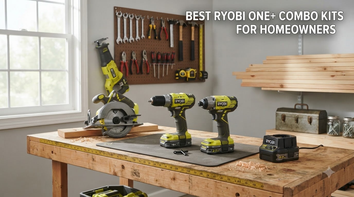 best ryobi one+ combo kits for homeowners