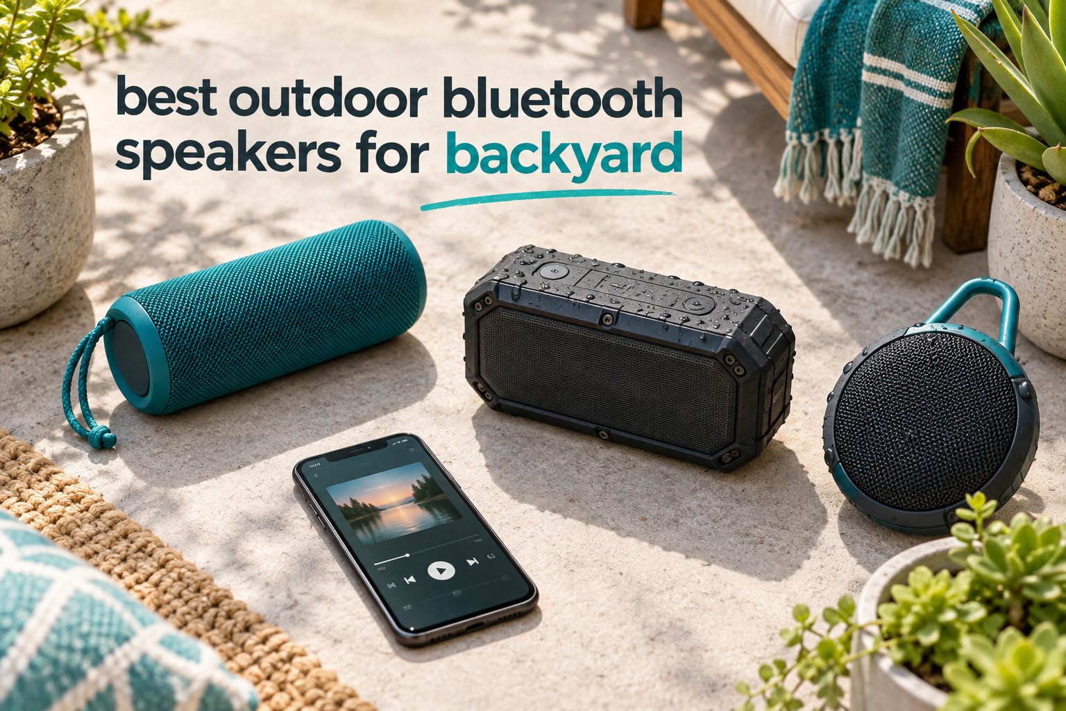 best outdoor bluetooth speakers for backyard