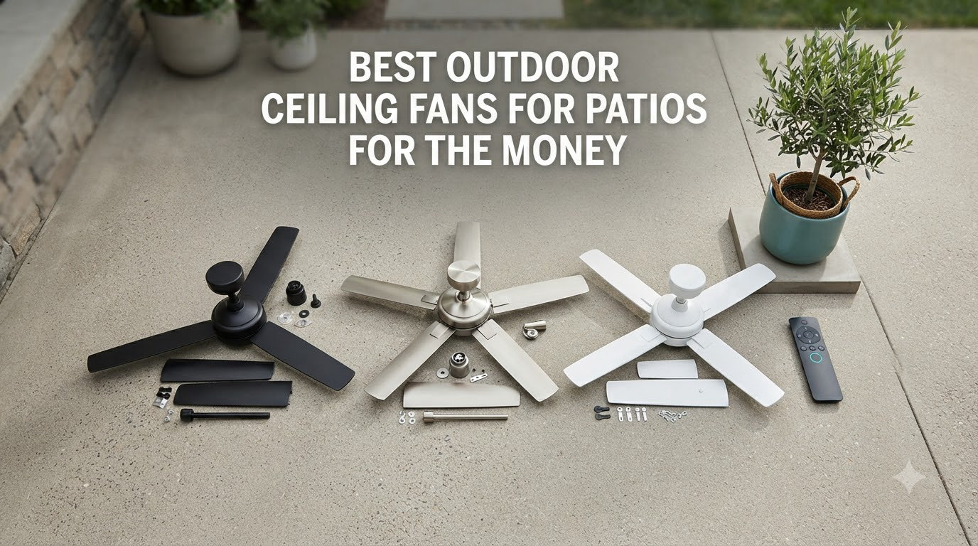 best outdoor ceiling fans for patios for the money