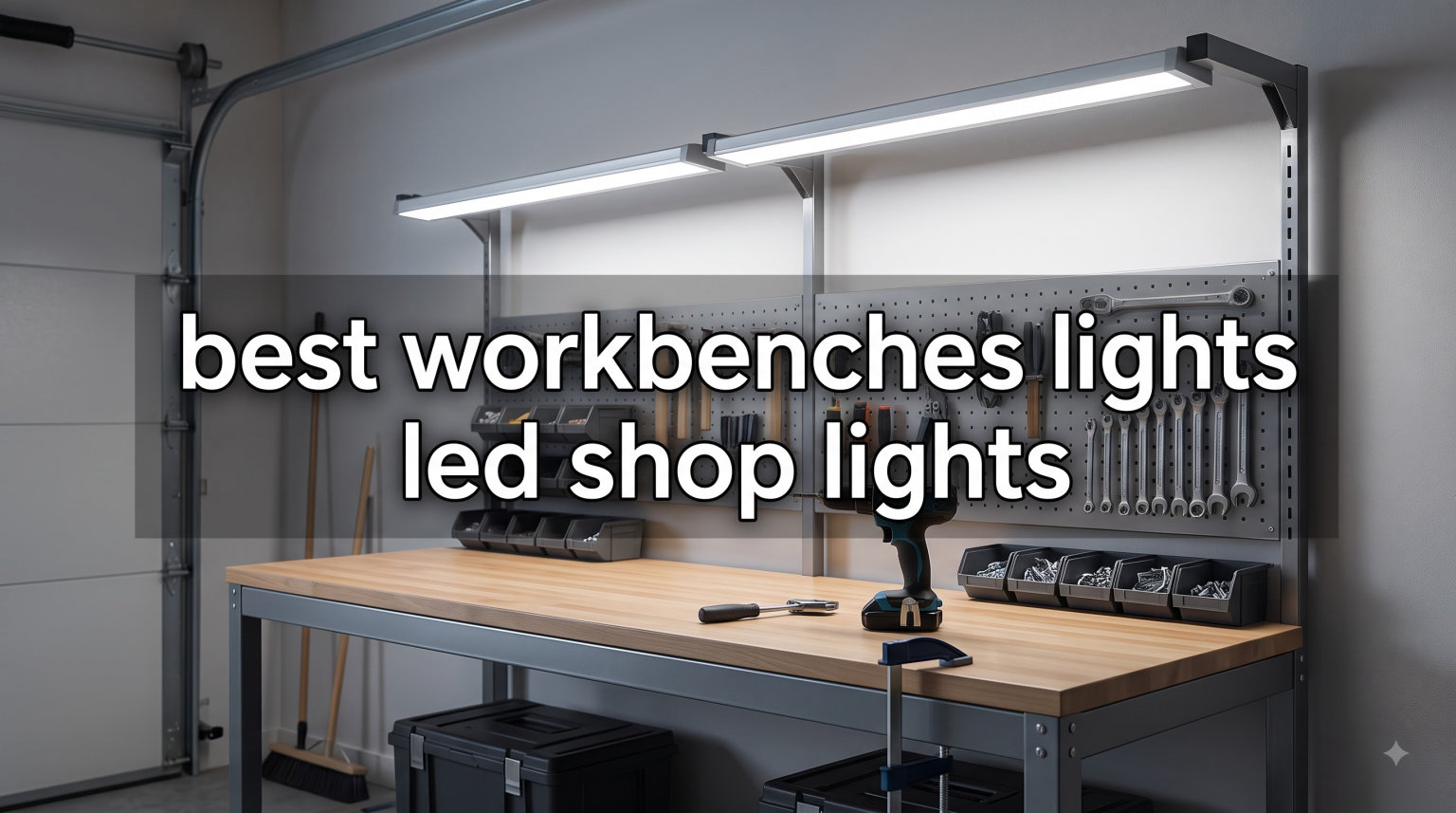 best workbenches lights led shop lights