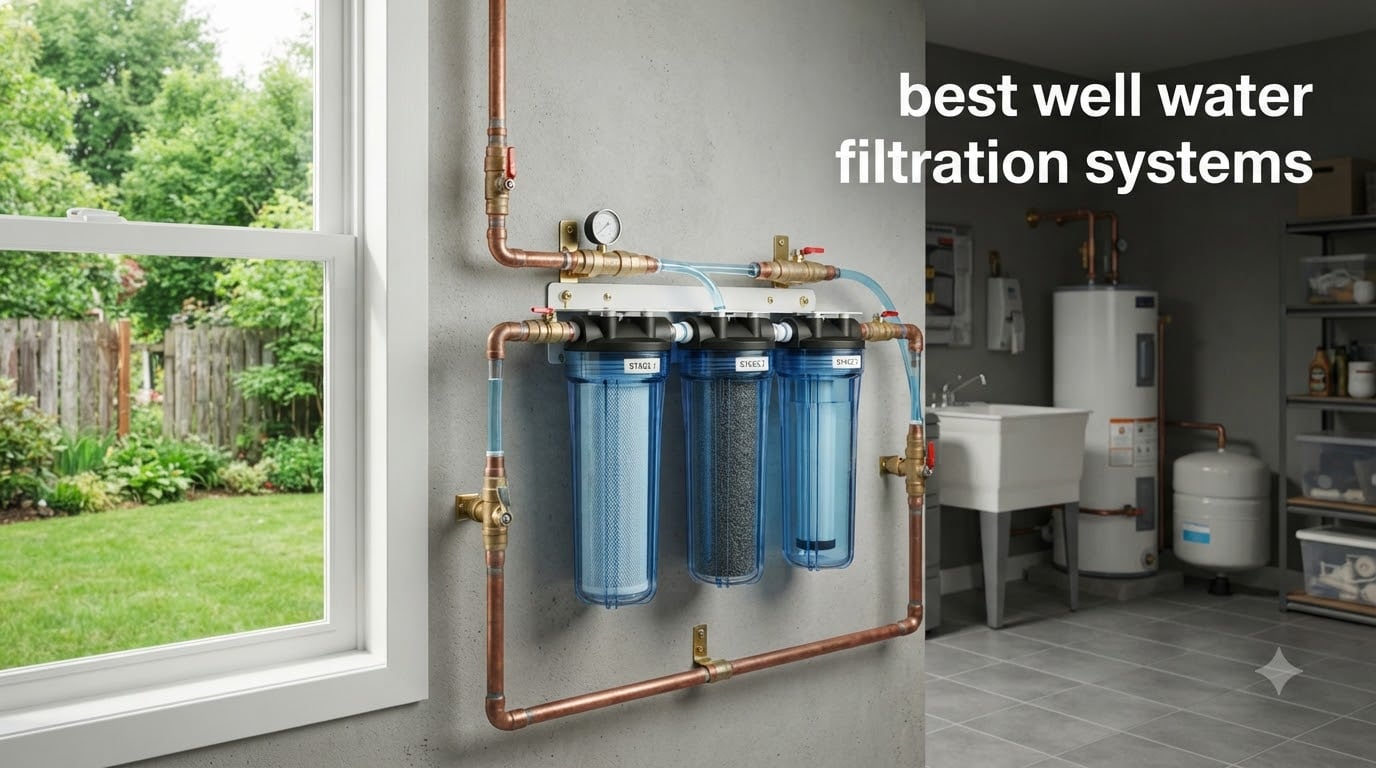 best well water filtration systems