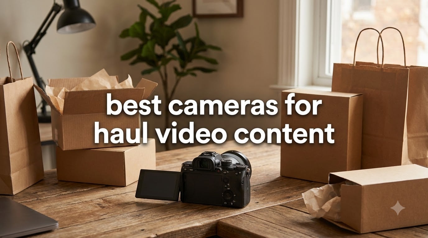 best cameras for haul video content