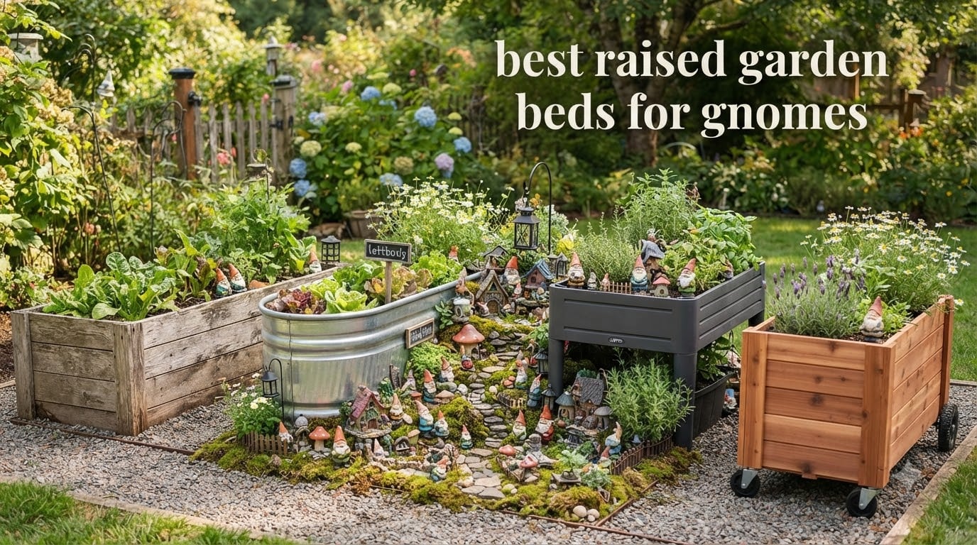 best raised garden beds for gnomes