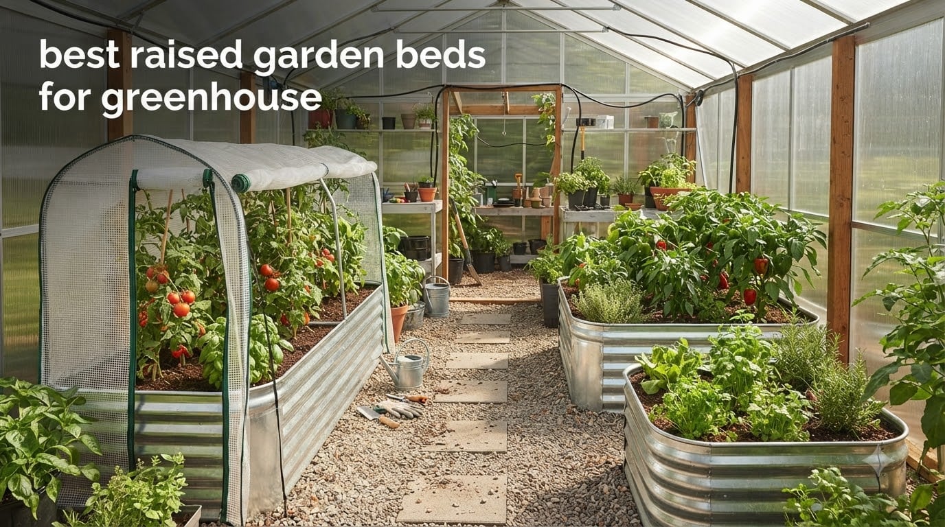 best raised garden beds for greenhouse