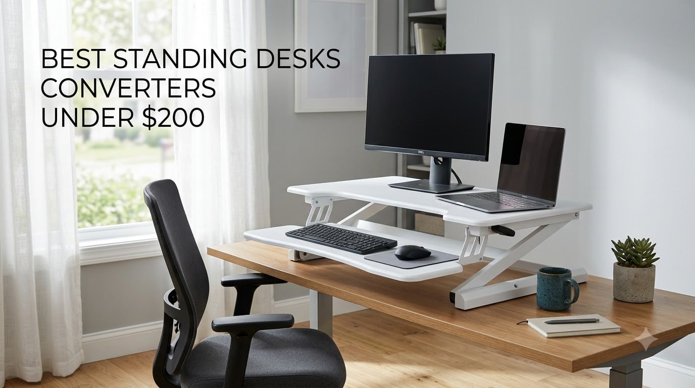 best standing desks converters under $200