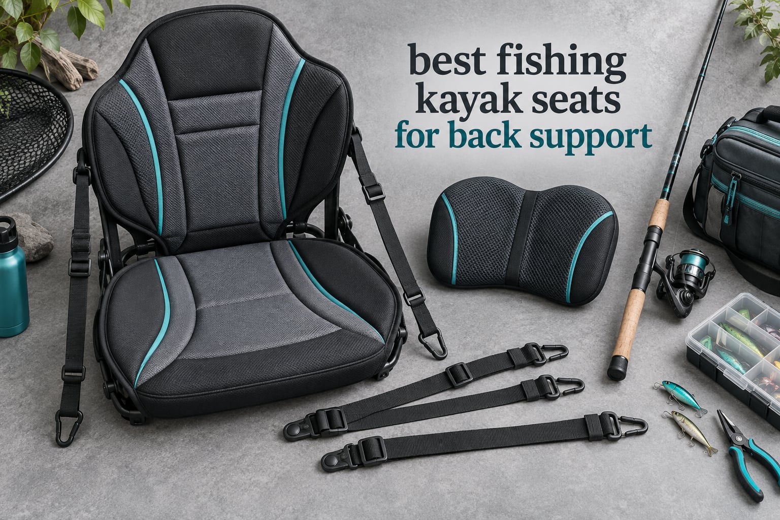 best fishing kayak seats for back support