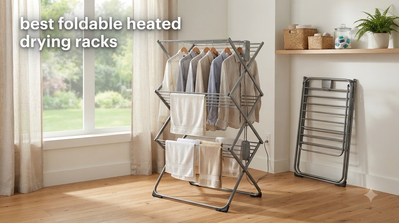 best foldable heated drying racks
