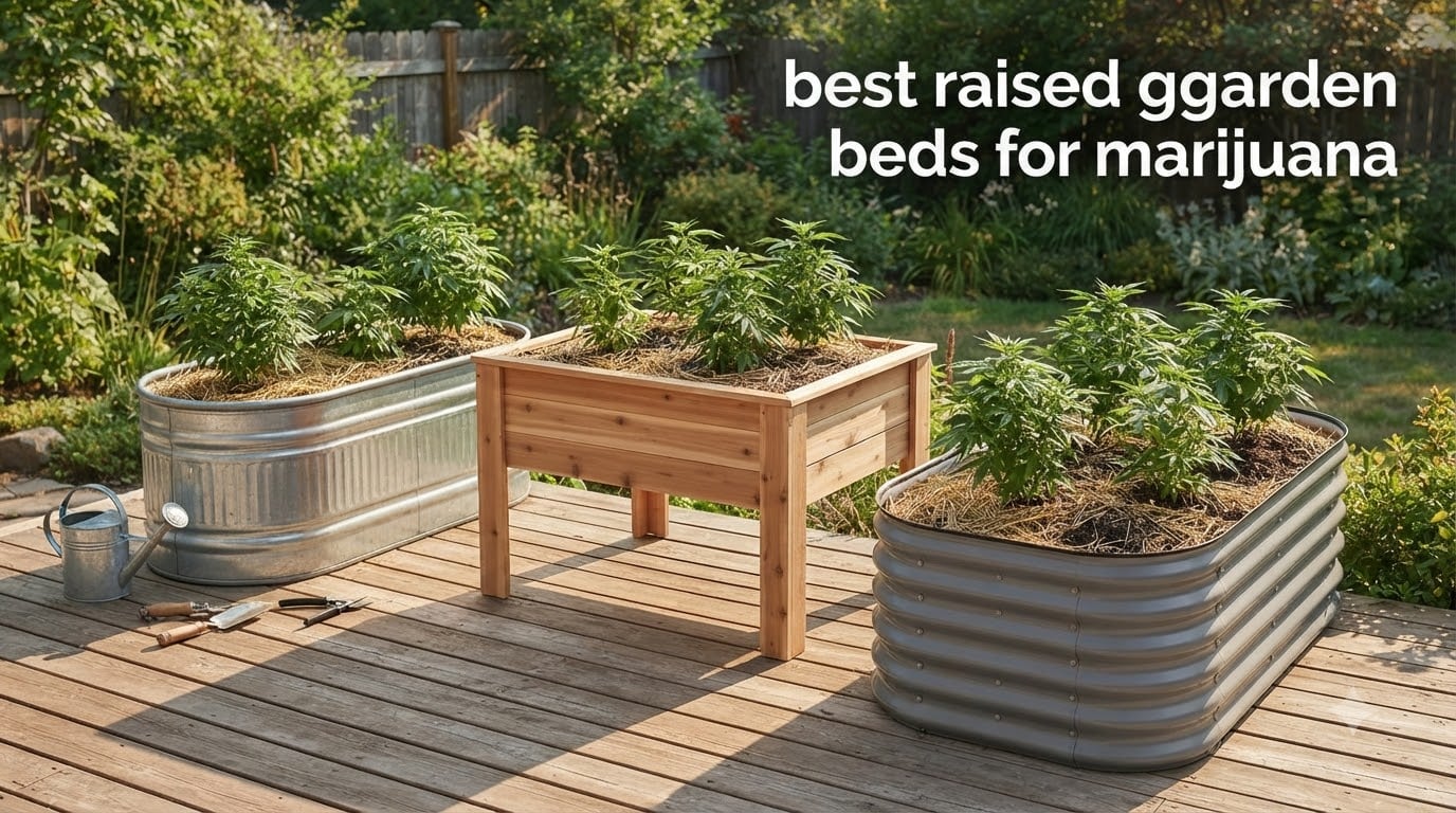 best raised garden beds for marijuana