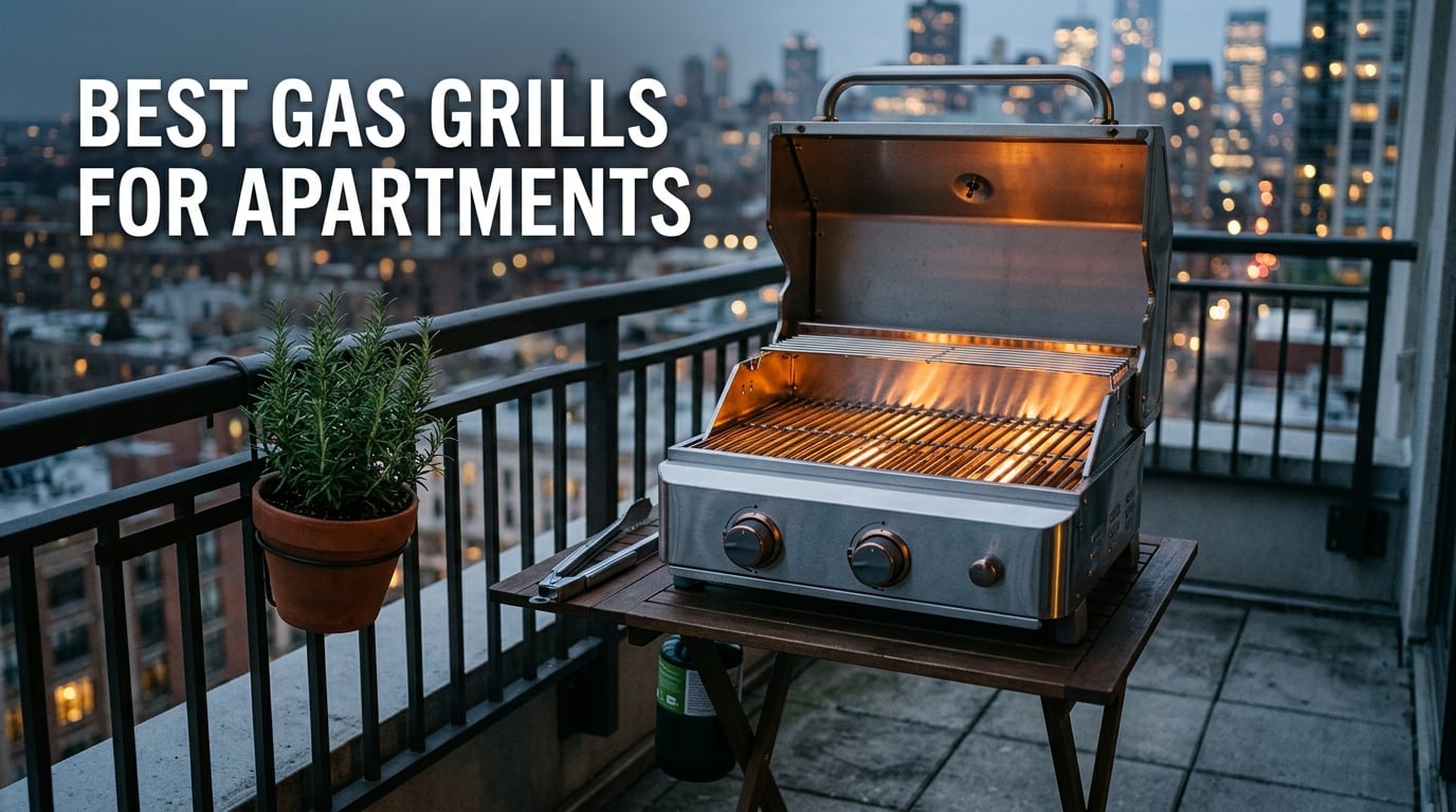 best gas grills for apartments