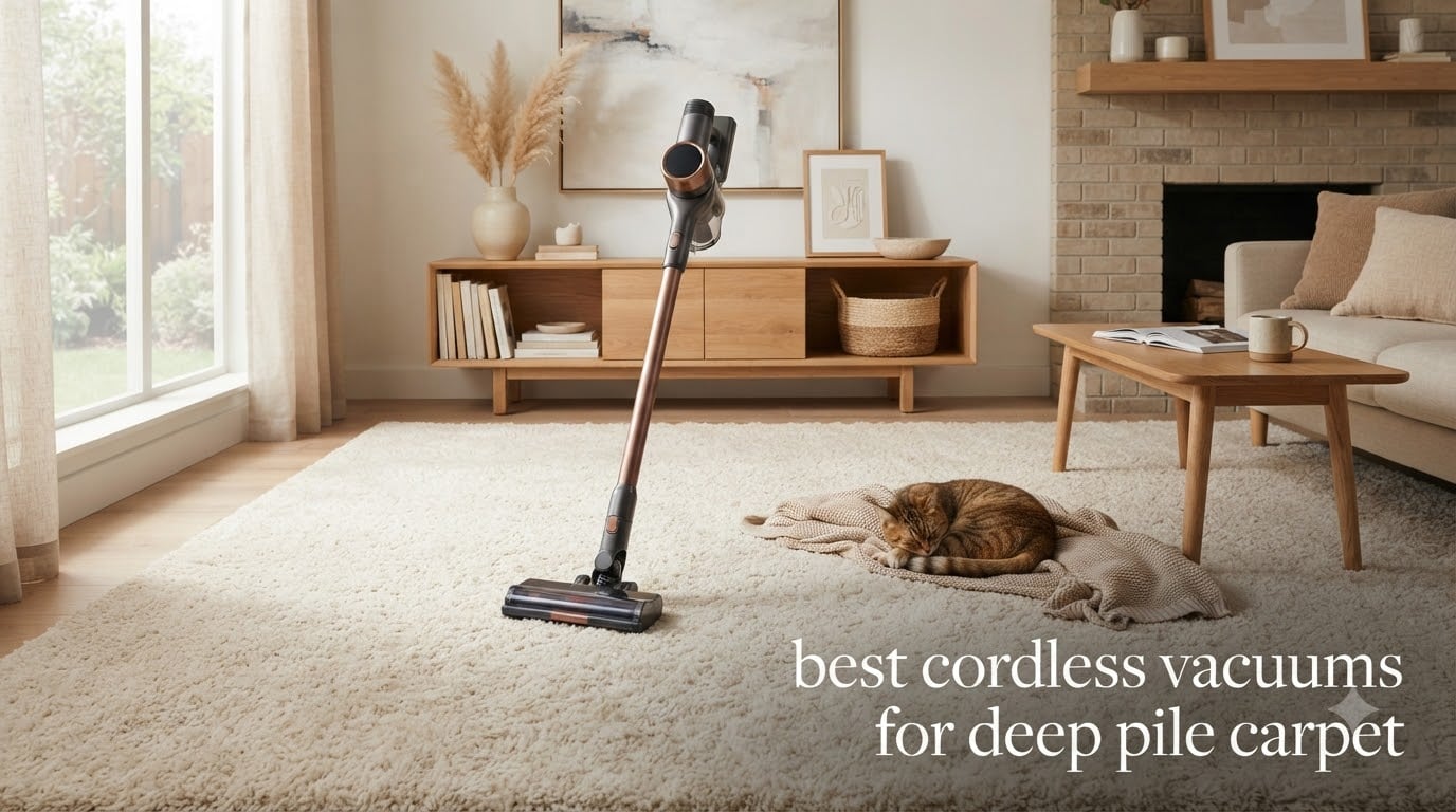 best cordless vacuums for deep pile carpet