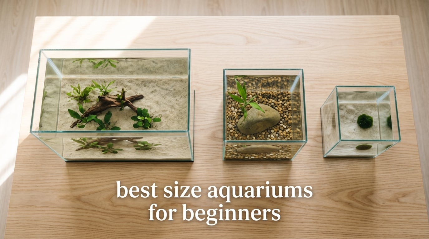 best size aquariums for beginners